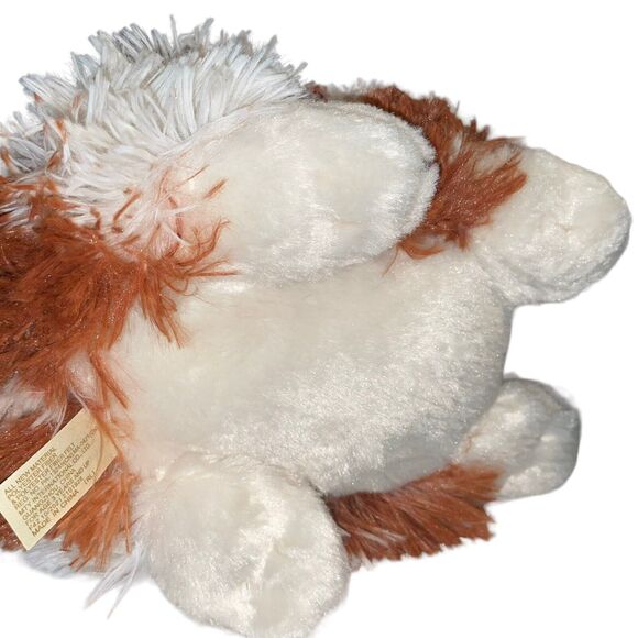 Dan Dee 13" Shaggy Bunny Rabbit Plush Stuffed Animal Ribbon Bow Nursery Baby - Picture 5 of 9